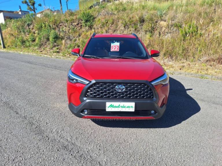 TOYOTA - COROLLA - 2021/2022 - Vermelha - Sob Consulta