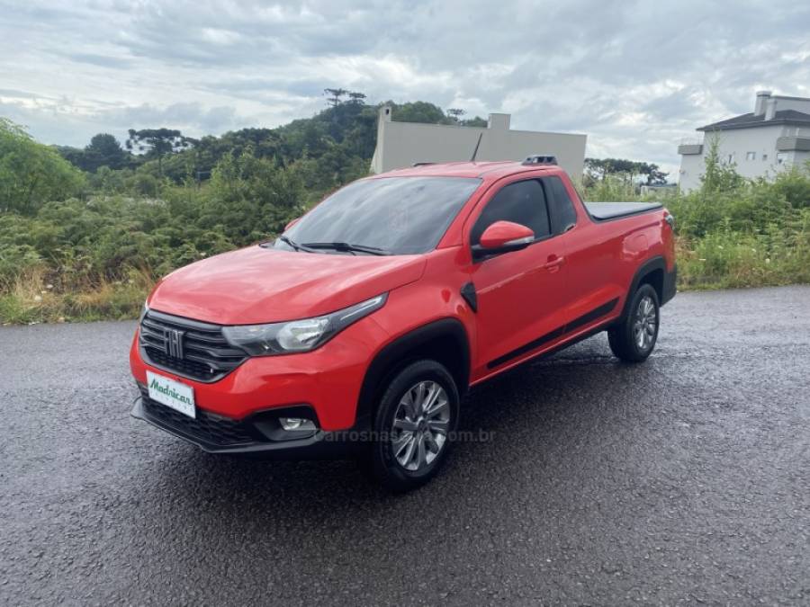 FIAT - STRADA - 2020/2021 - Vermelha - R$ 78.500,00