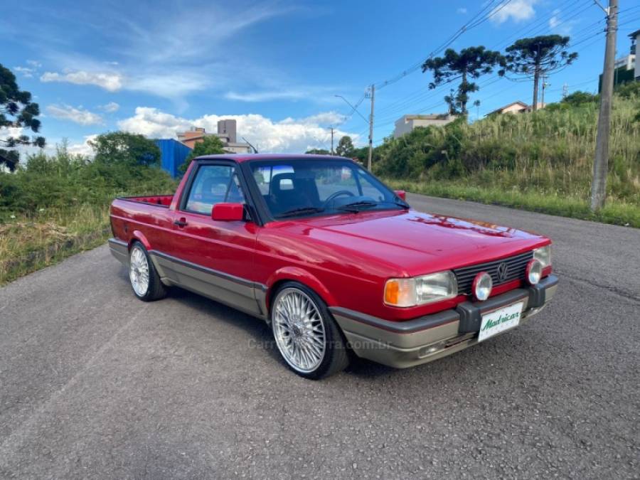 VOLKSWAGEN - SAVEIRO - 1995/1996 - Vermelha - R$ 150.000,00